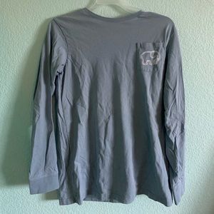 Ivory Ella Blue Long Sleeve Tshirt